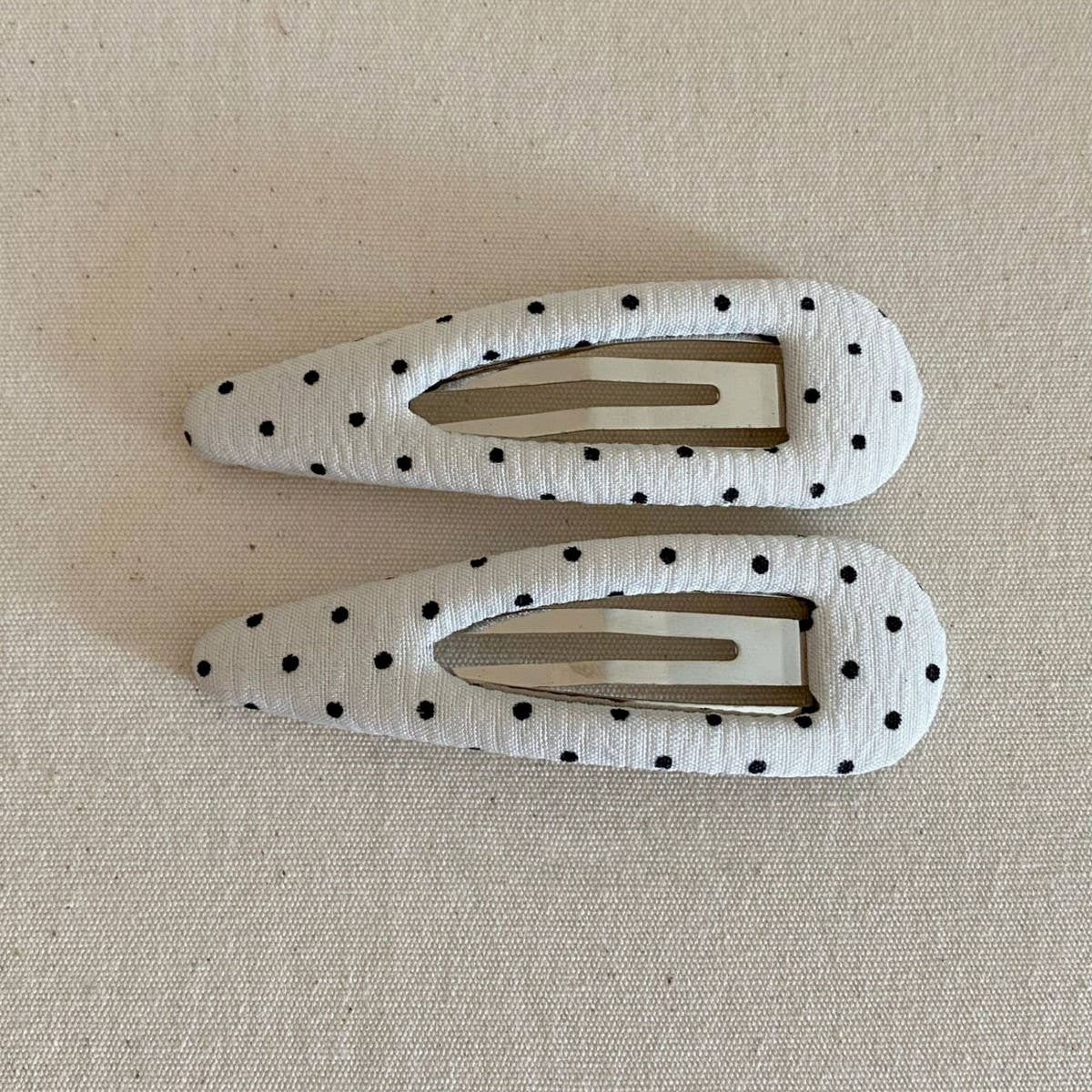 Red Polka Dot BB Clip Cute Side Bangs Clip