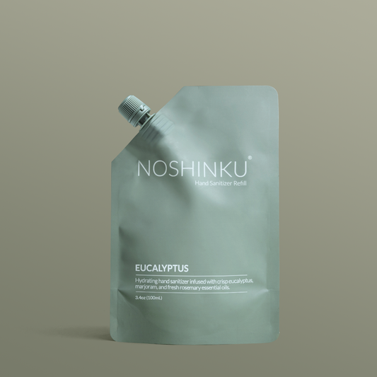 Eucalyptus Rosemary Nourishing Sanitizer Travel Refill Pouch