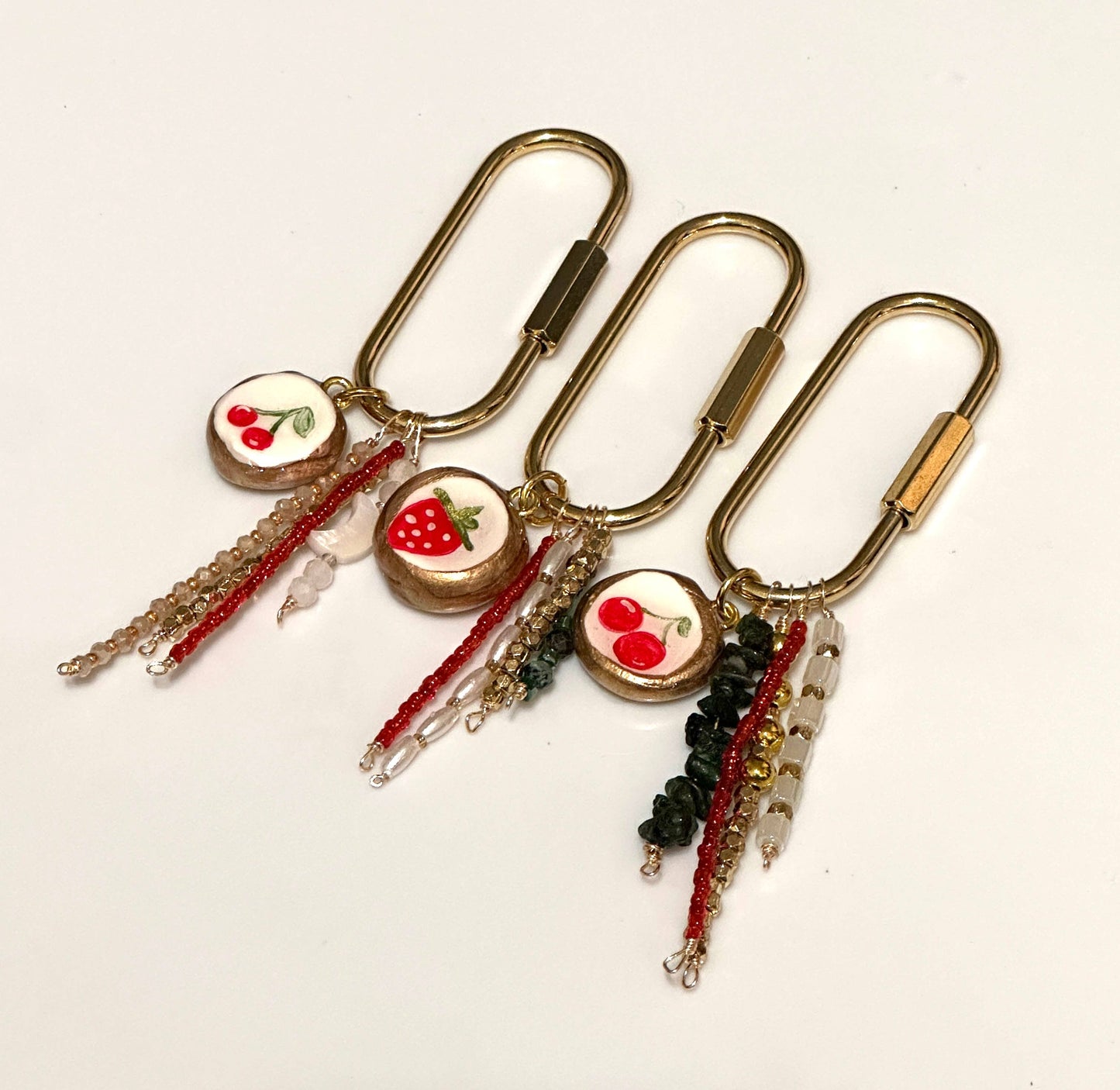 Bag Charm Key Chains 