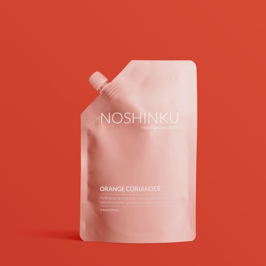 Orange - Coriander Moisturizing Sanitizer Mini Refill Pouch