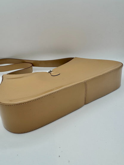 Salvatore Ferragamo Tan Patent Leather Bag|2420