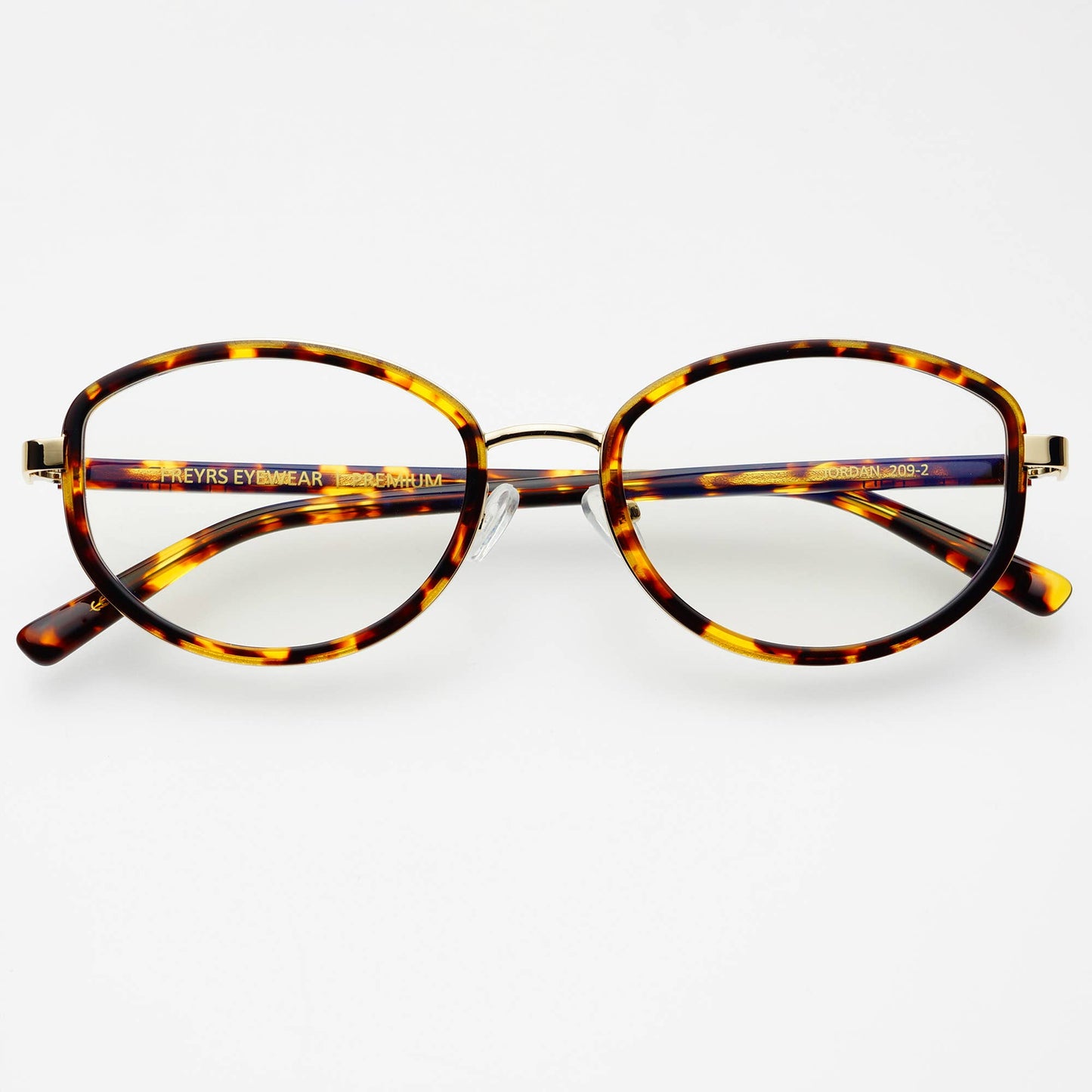 Jordan Blue Light Readers Reading Womens Oval Eyeglasses