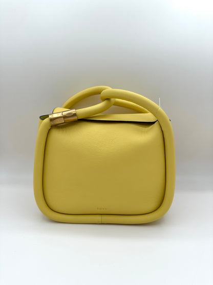 Boyy Yellow Leather 'Wonton 20' Bag