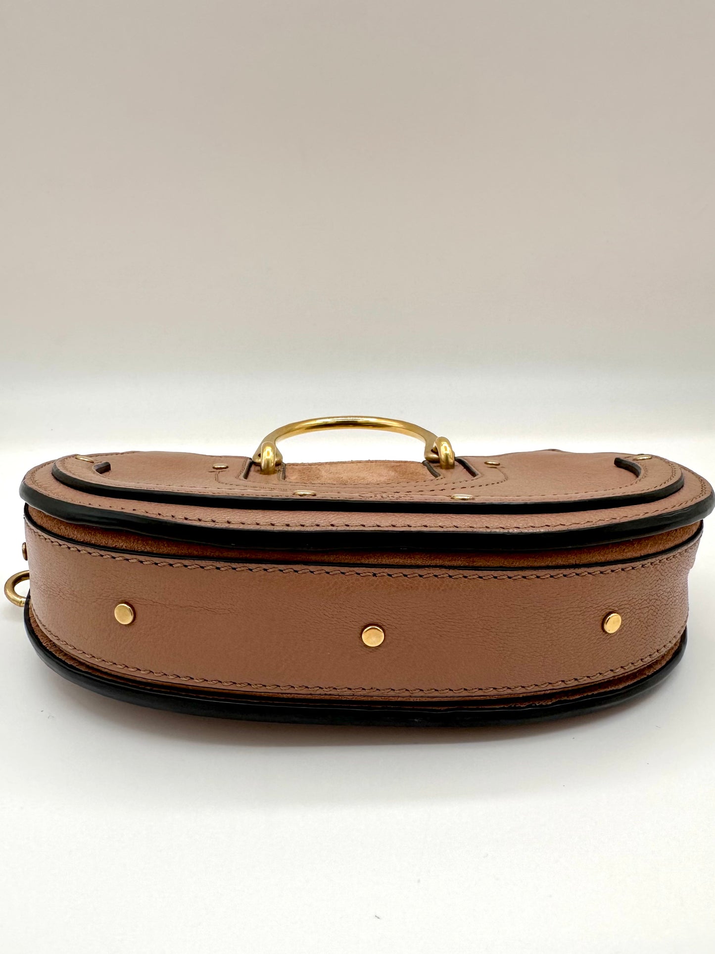 Chloé Brown Leather 'Mini Pixie' Bag