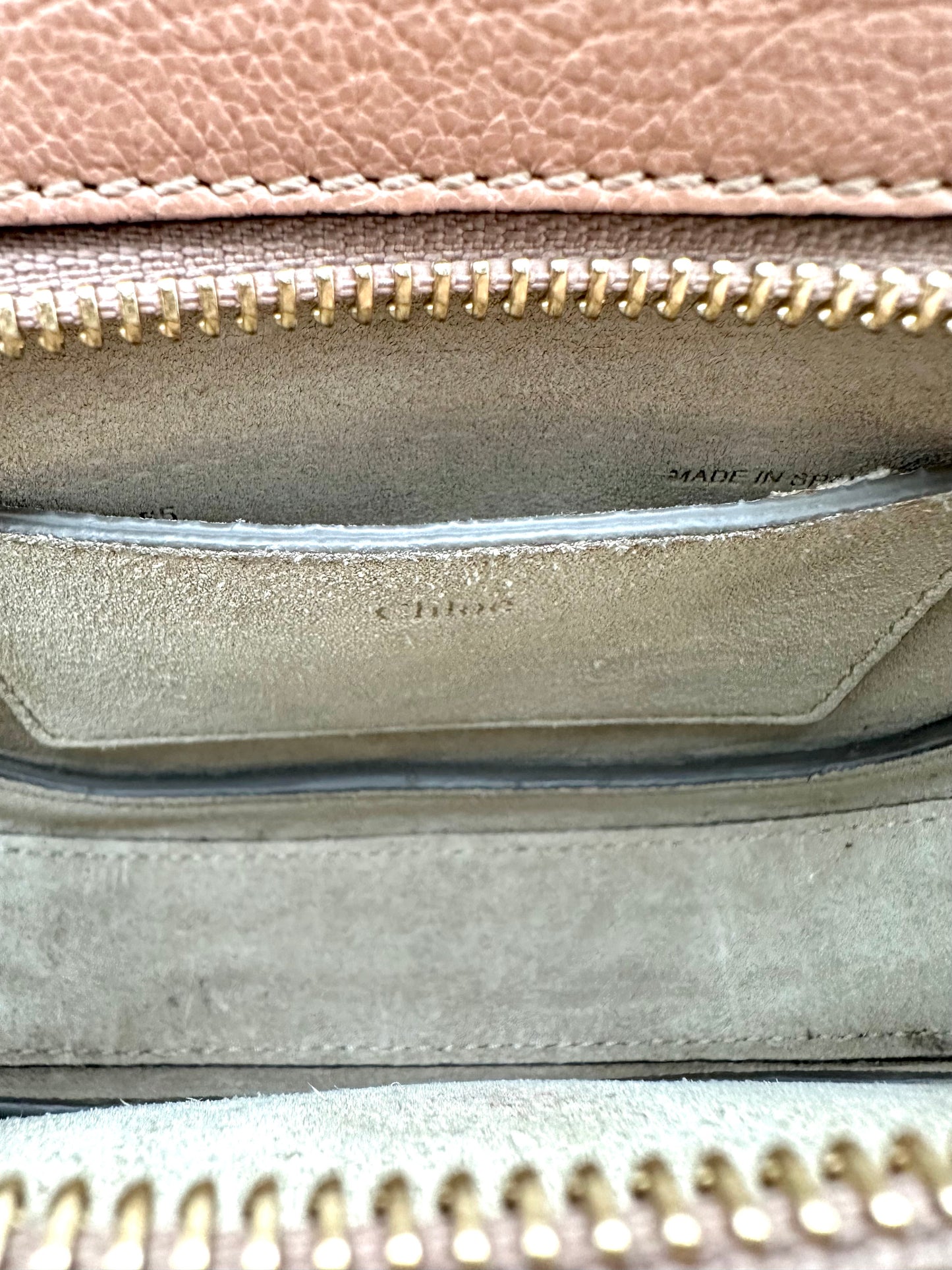 Chloé Brown Leather 'Mini Pixie' Bag
