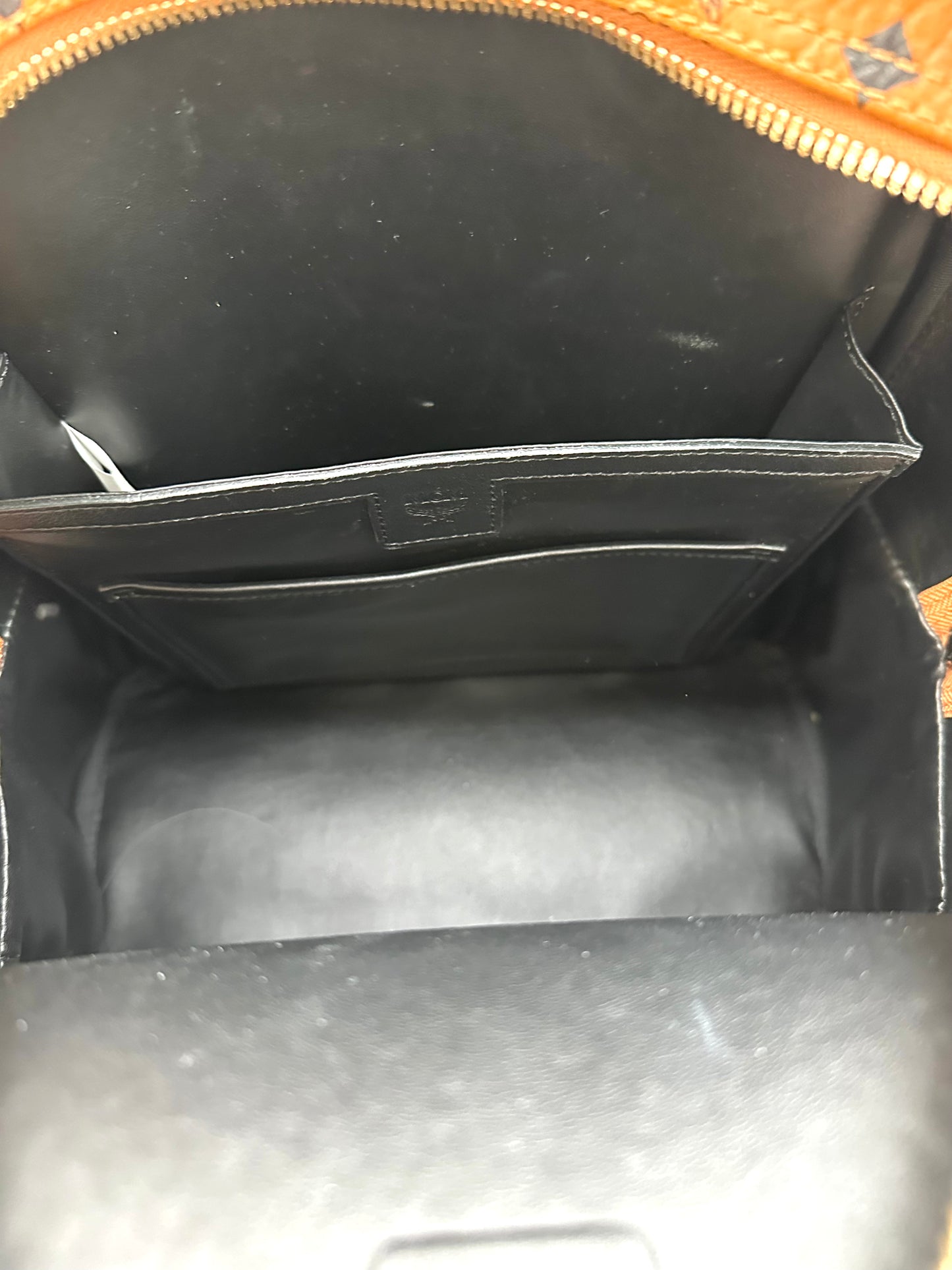MCM Brown Visetos ‘Stark Sides’ Backpack