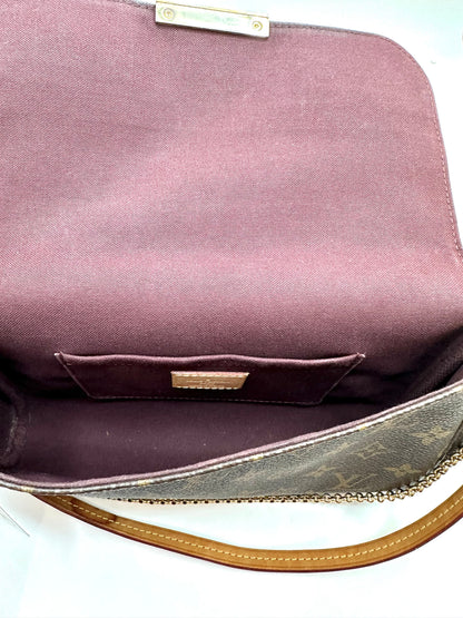 Louis Vuitton Monogram 'Favorite MM' Chain Clutch