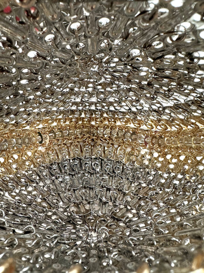 Paco Rabanne Silver & Gold 'Circle 1969' Bag
