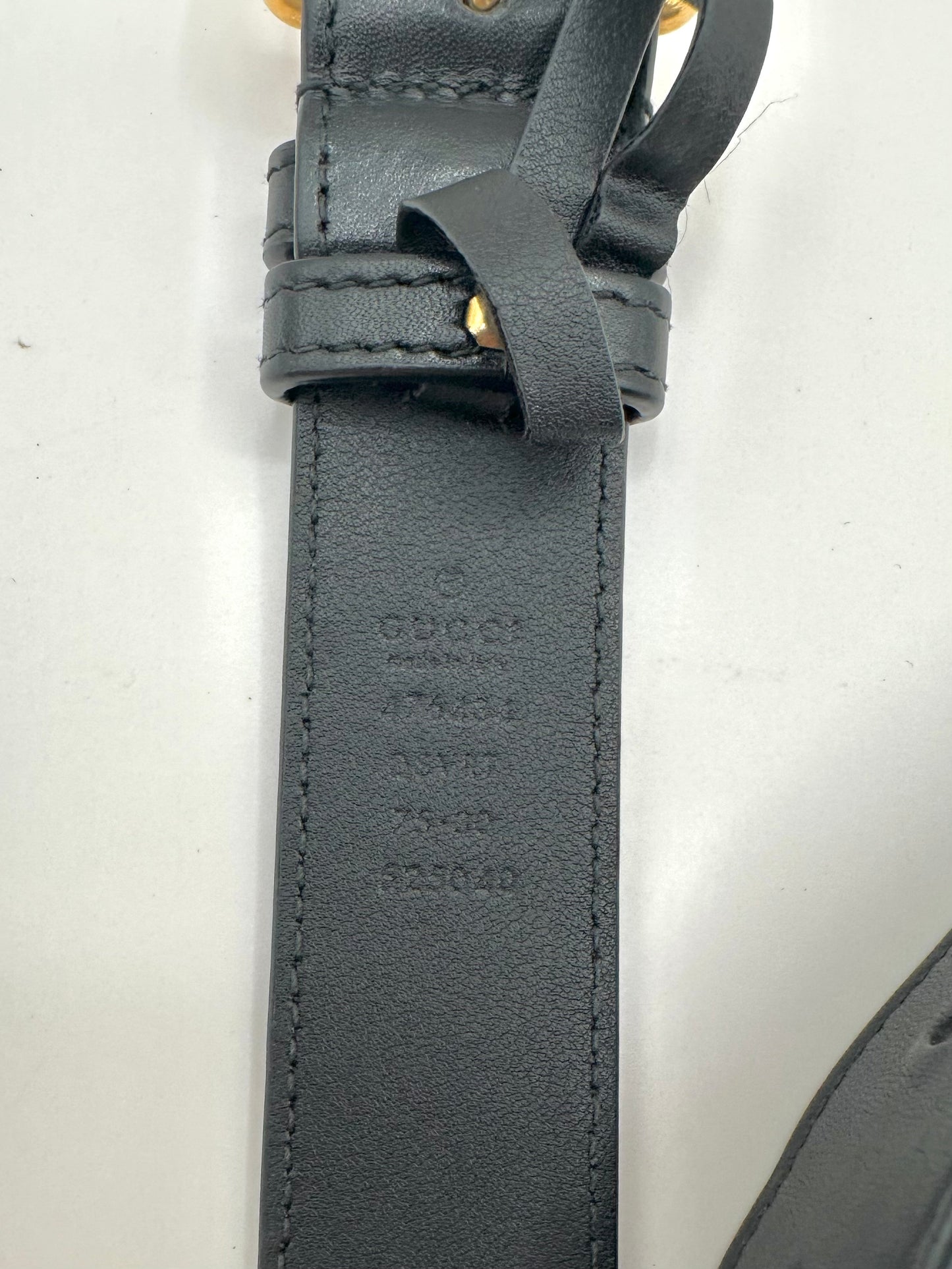 Gucci GG Black Marmont Belt Bag Matelasse Velvet