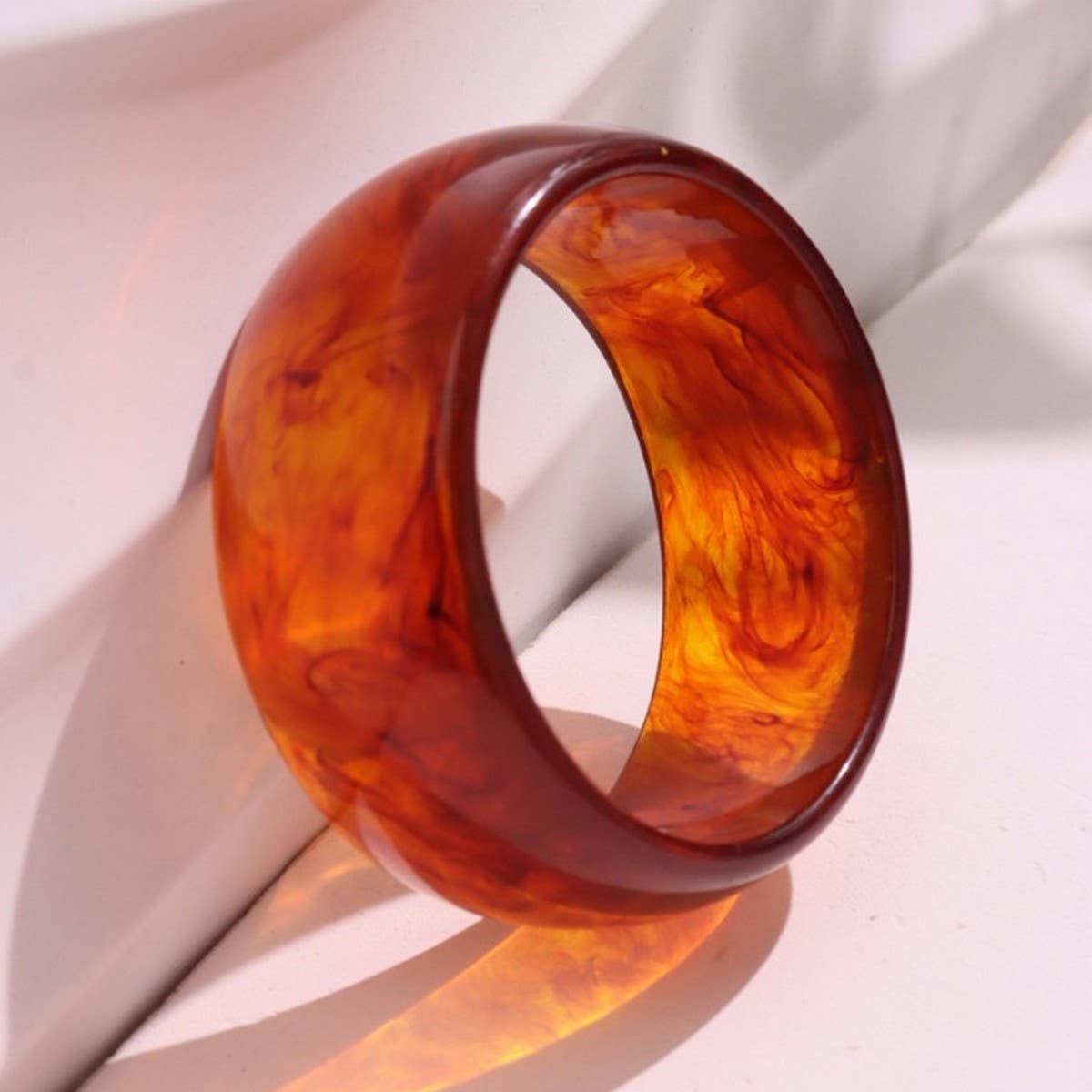 IRREGULAR TRANSLUCENT DESIGN FASHION BRACELET